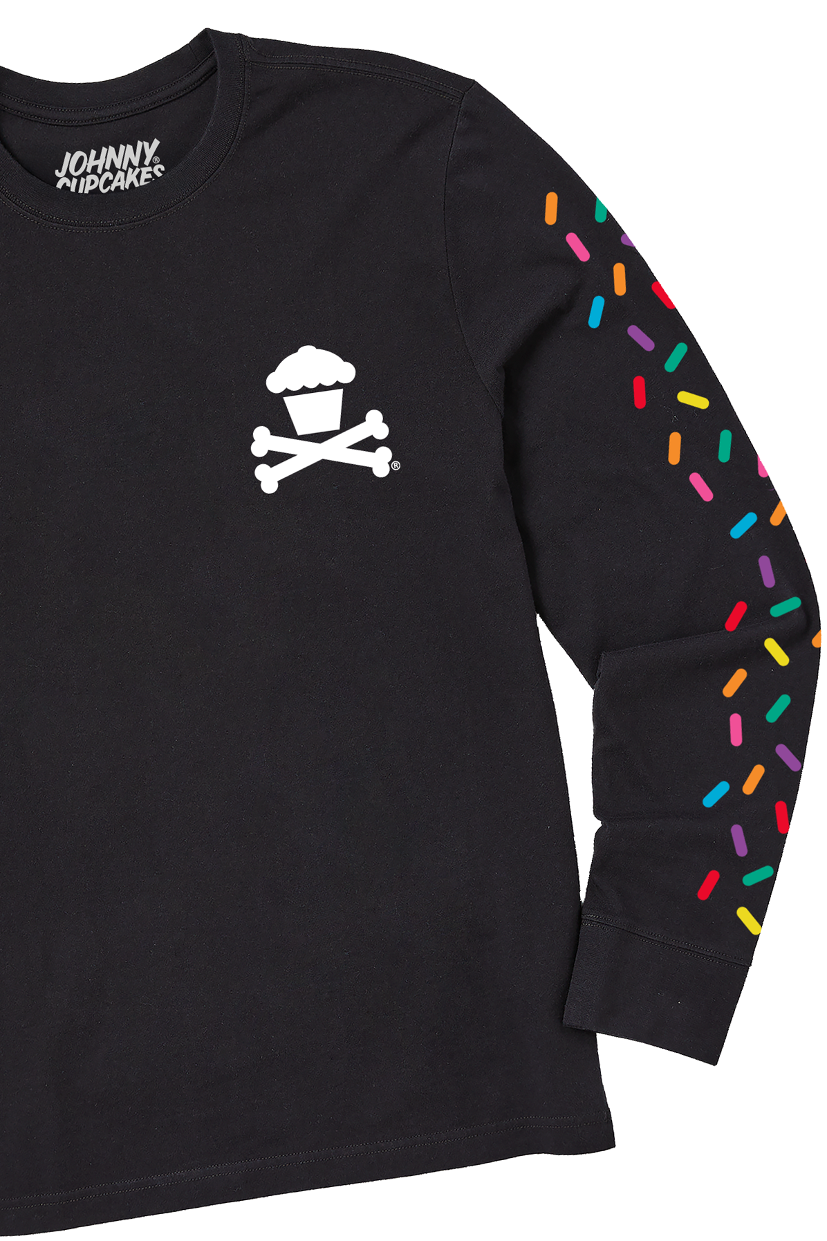 Men's Sprinkles Sleeve Basic Mini Premium Long Sleeve