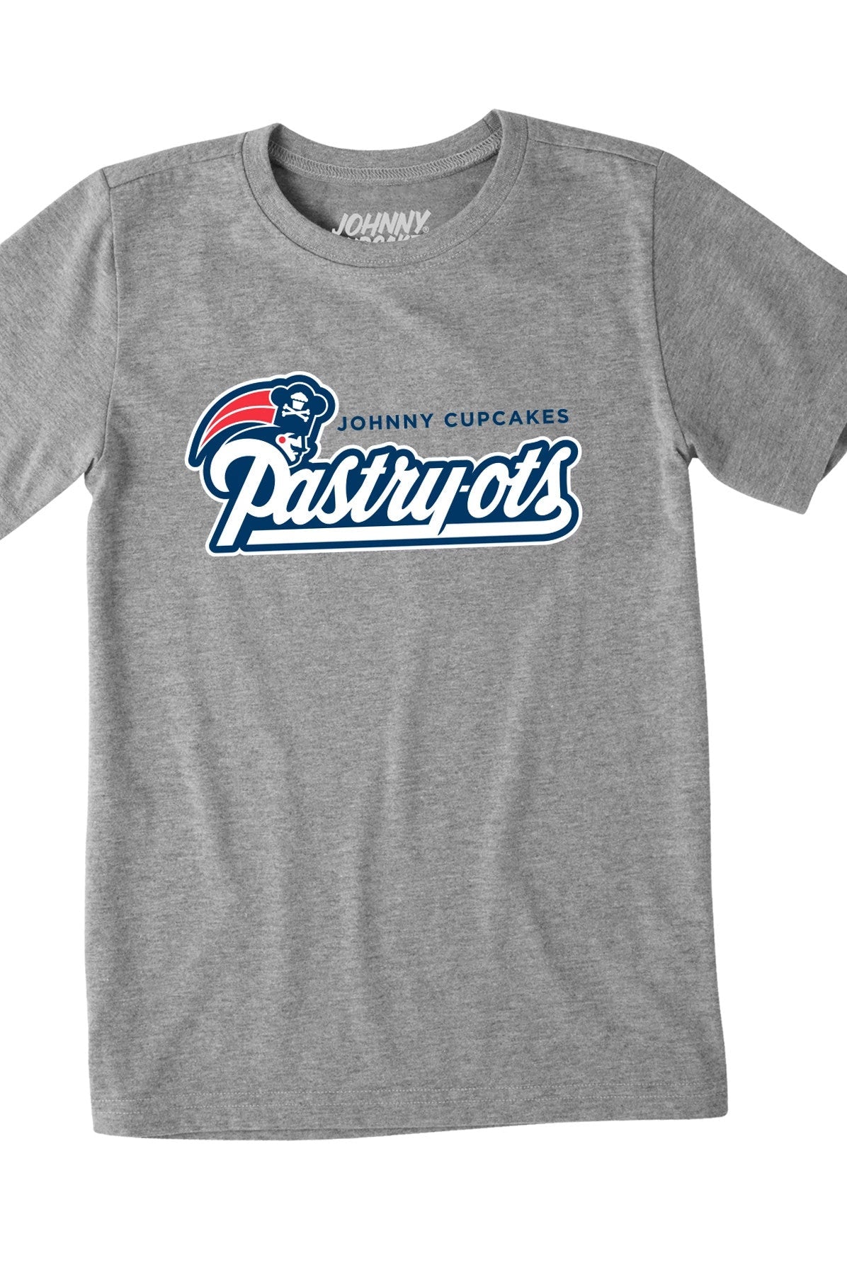 Kids Pastry-ots Short Sleeve Premium Tee / Heather Grey