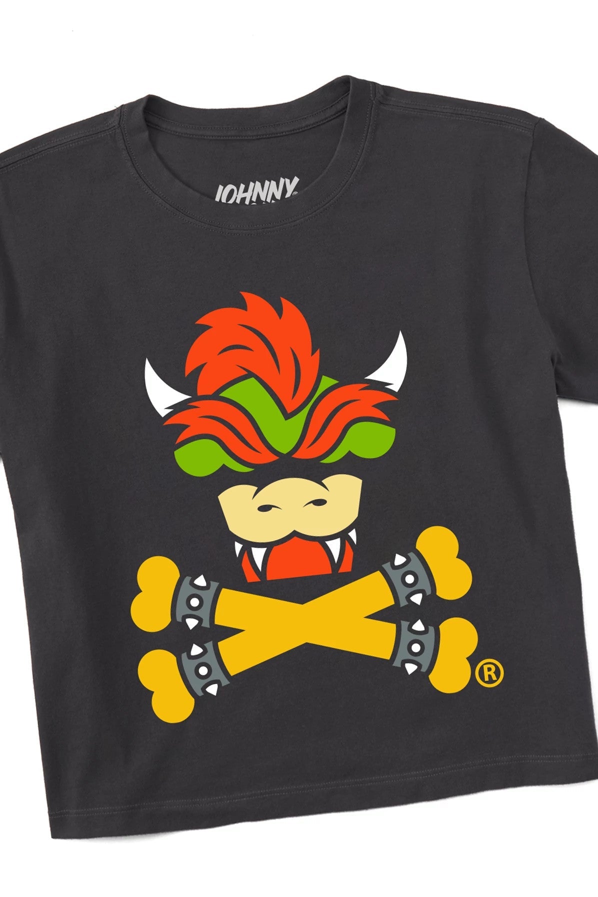 Women's Boxy Villain Crossbones Short Sleeve Premium Tee