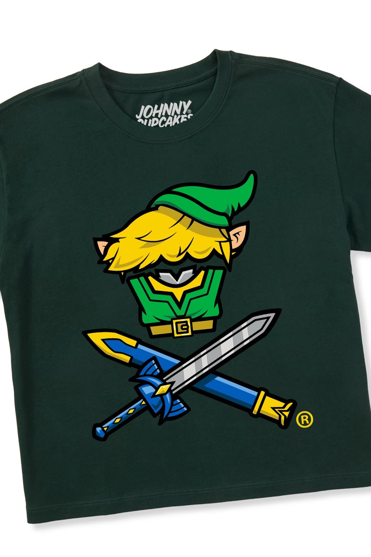 Women's Boxy Forest Crossbones Short Sleeve Premium Tee