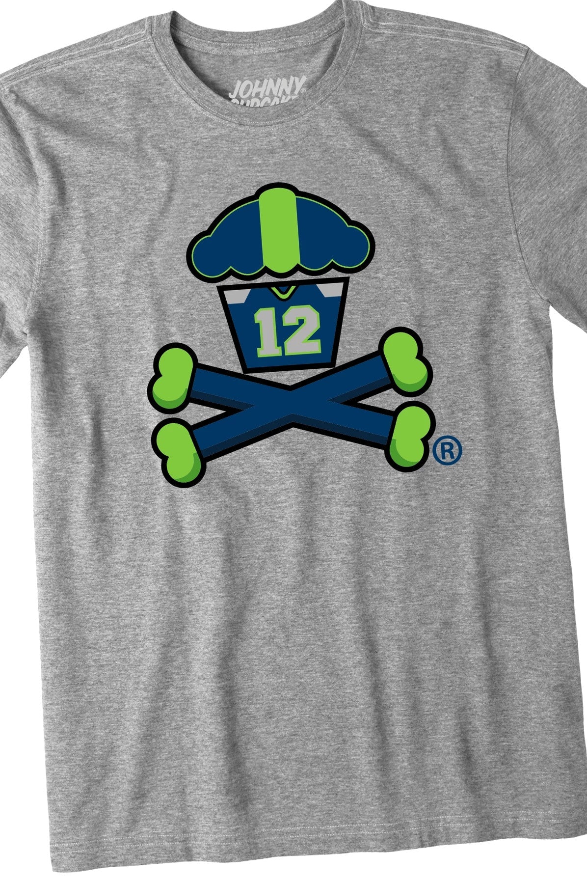 Men's Football Champ Crossbones Short Sleeve Premium Tee