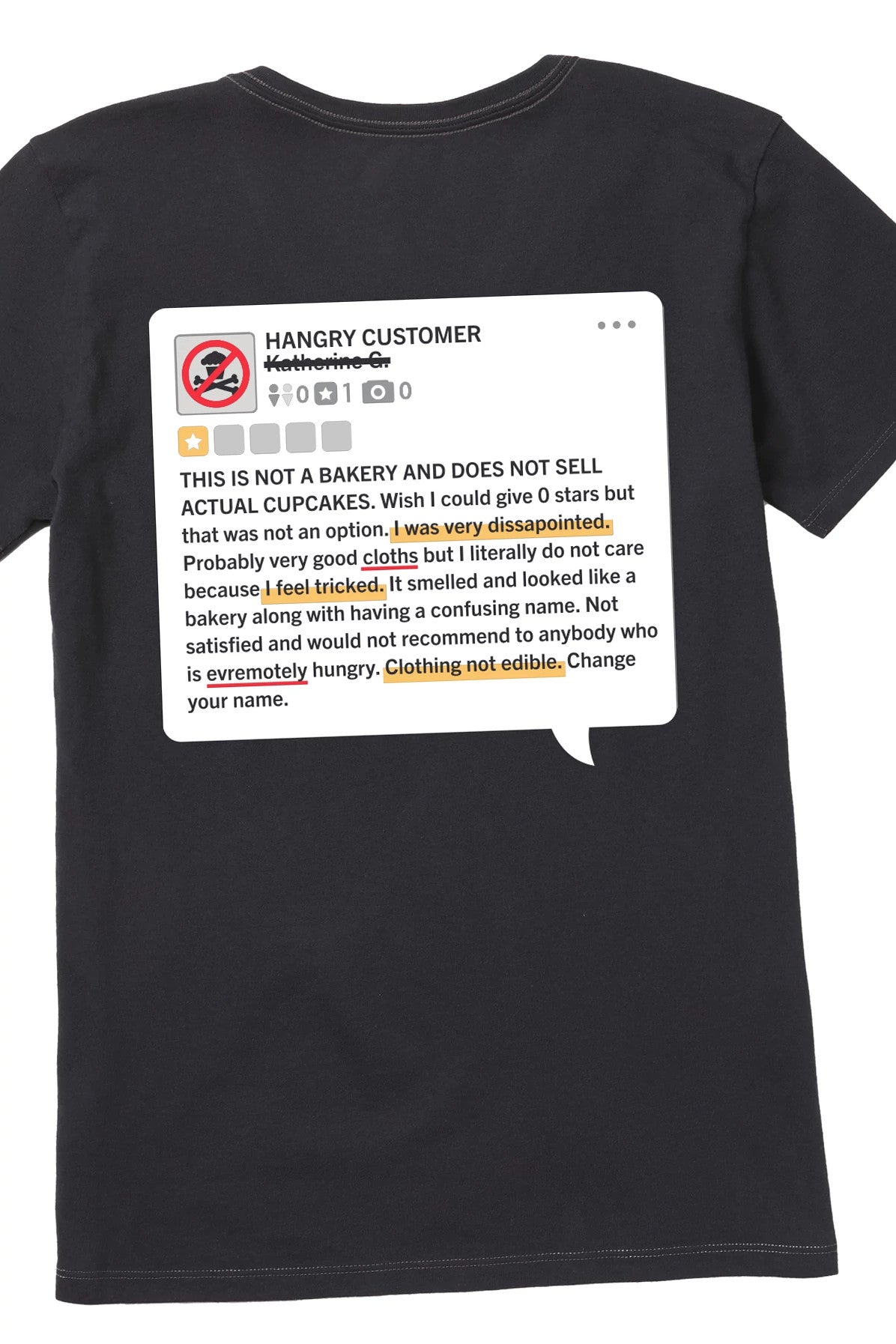 Women's Hangry Customer's Bad Review Short Sleeve Premium Tee
