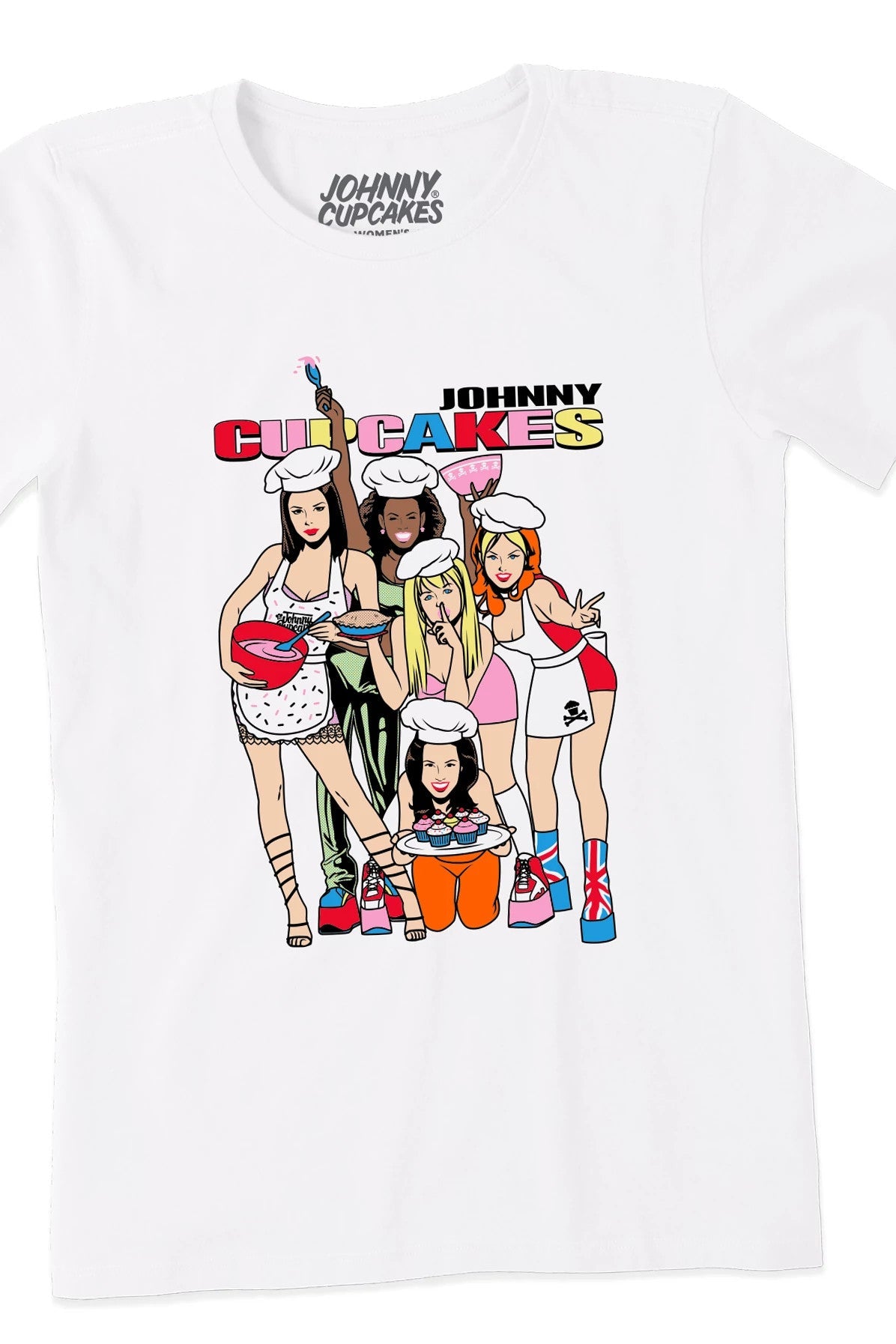 Women's Girl Flour Short Sleeve Premium Tee