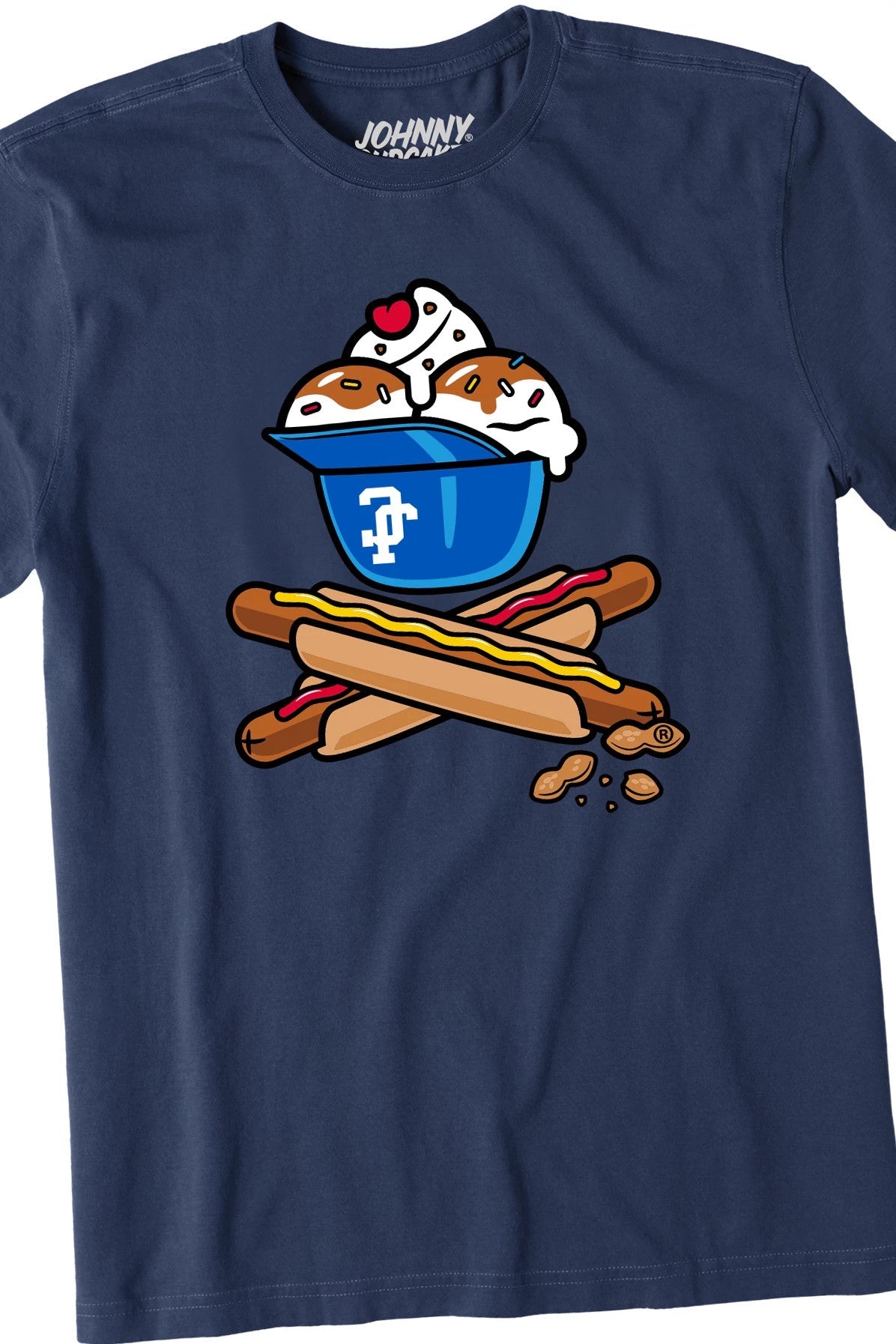 Men's Ball Game Snacks Short Sleeve Premium Tee