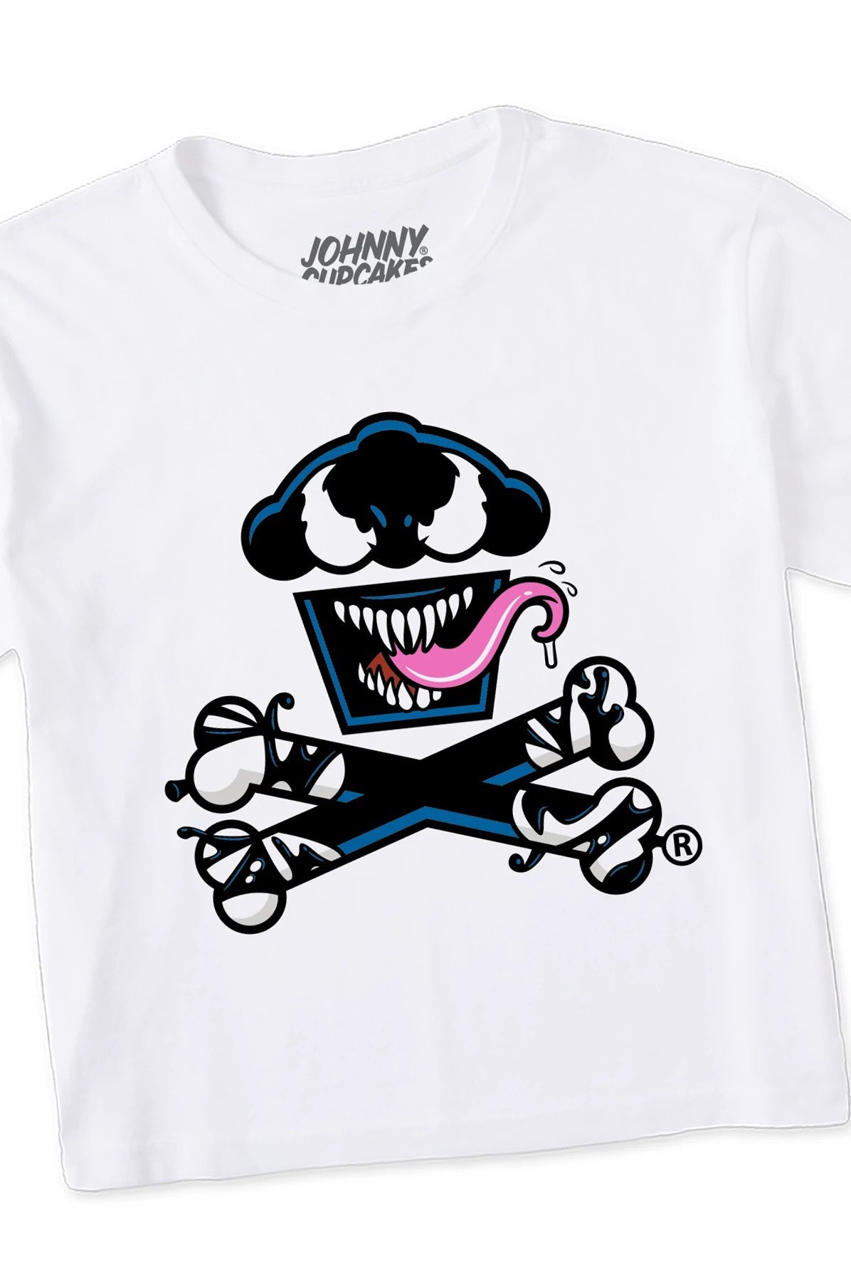 Women's Boxy Symbiote Crossbones Short Sleeve Premium Tee