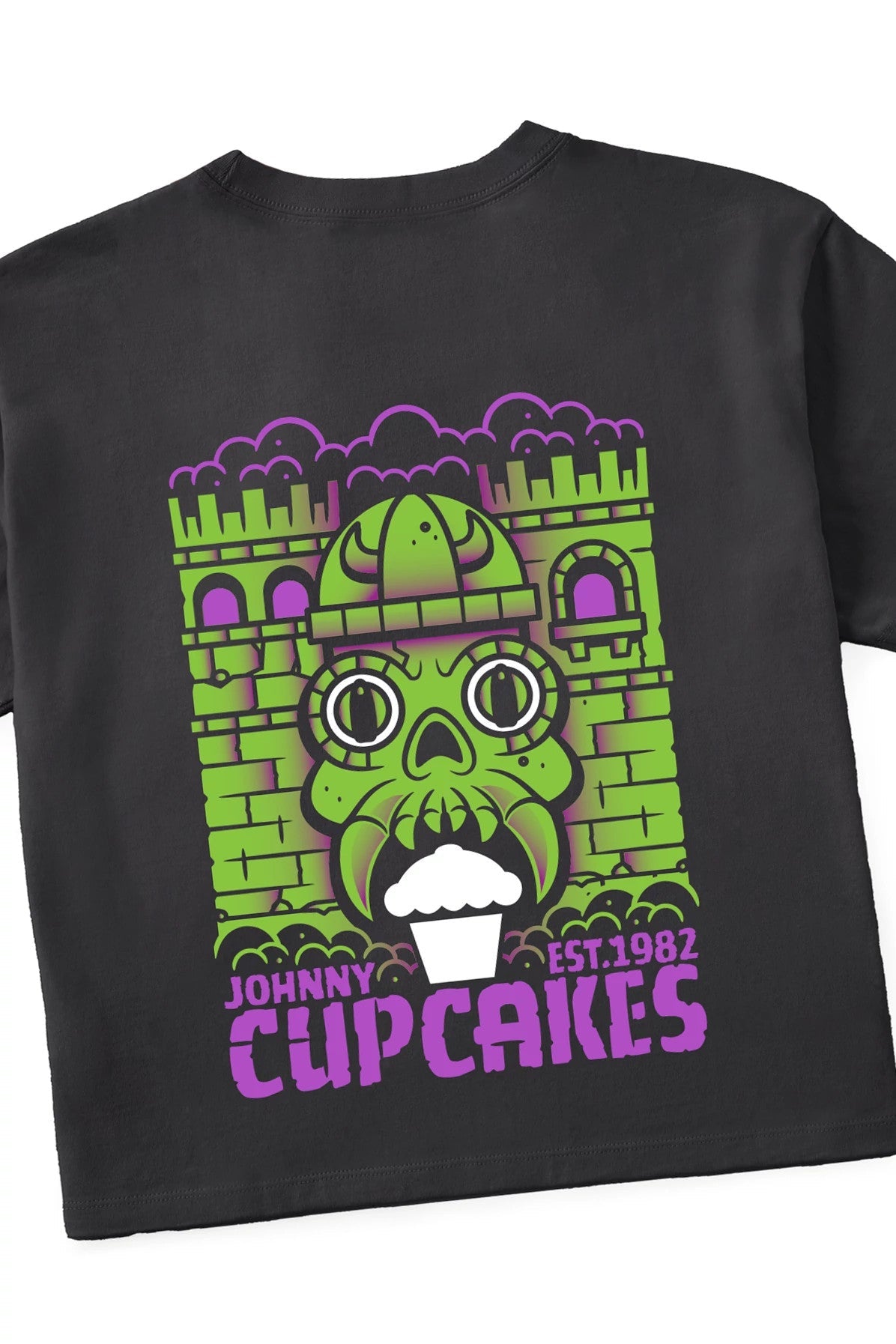Women's Boxy Castle Bake-Skull Short Sleeve Premium Tee