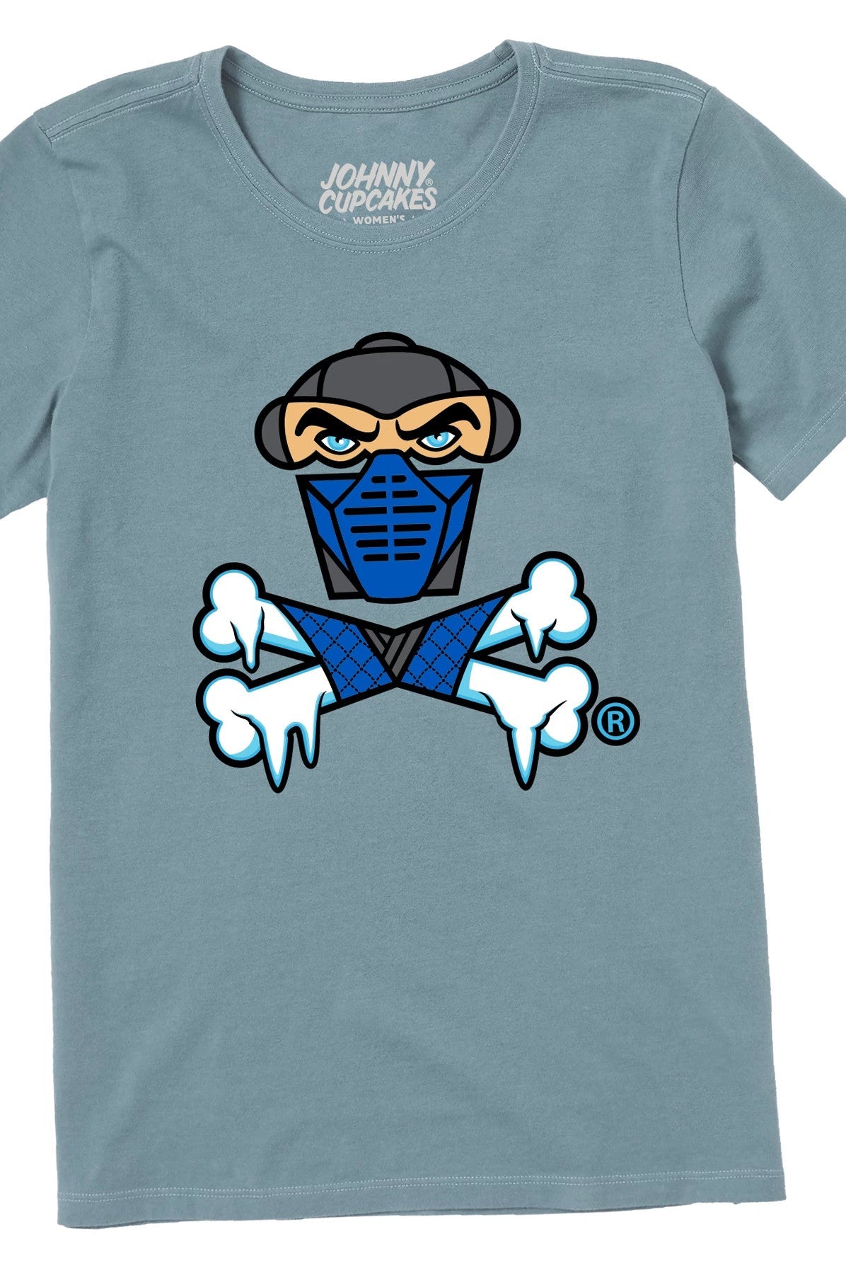 Women's Bitter Cold Crossbones Short Sleeve Premium Tee