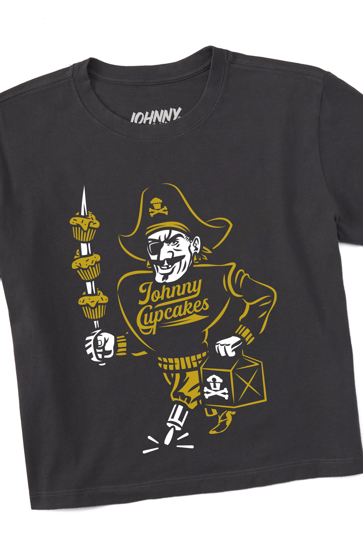 Women's Boxy Gold Pirate Short Sleeve Premium Tee