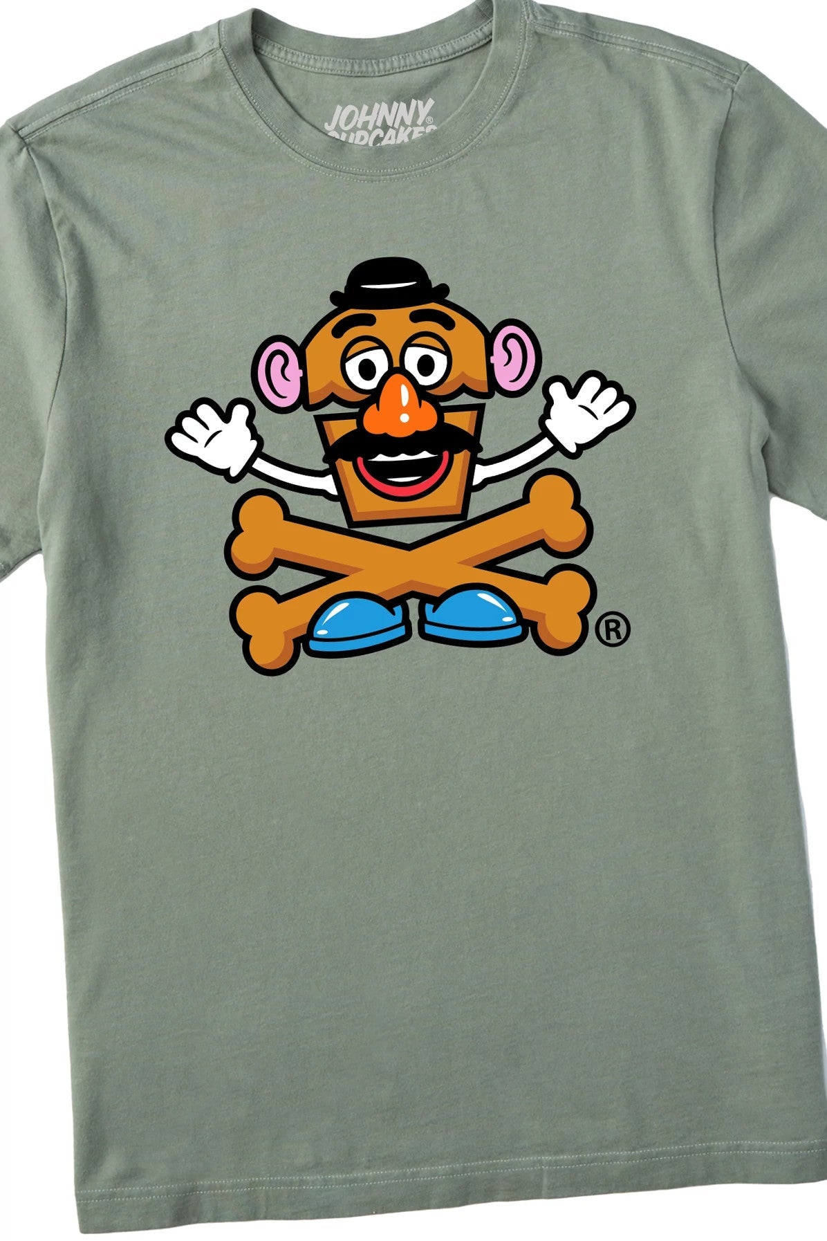 Men's Mr. Spud Crossbones Short Sleeve Premium Tee
