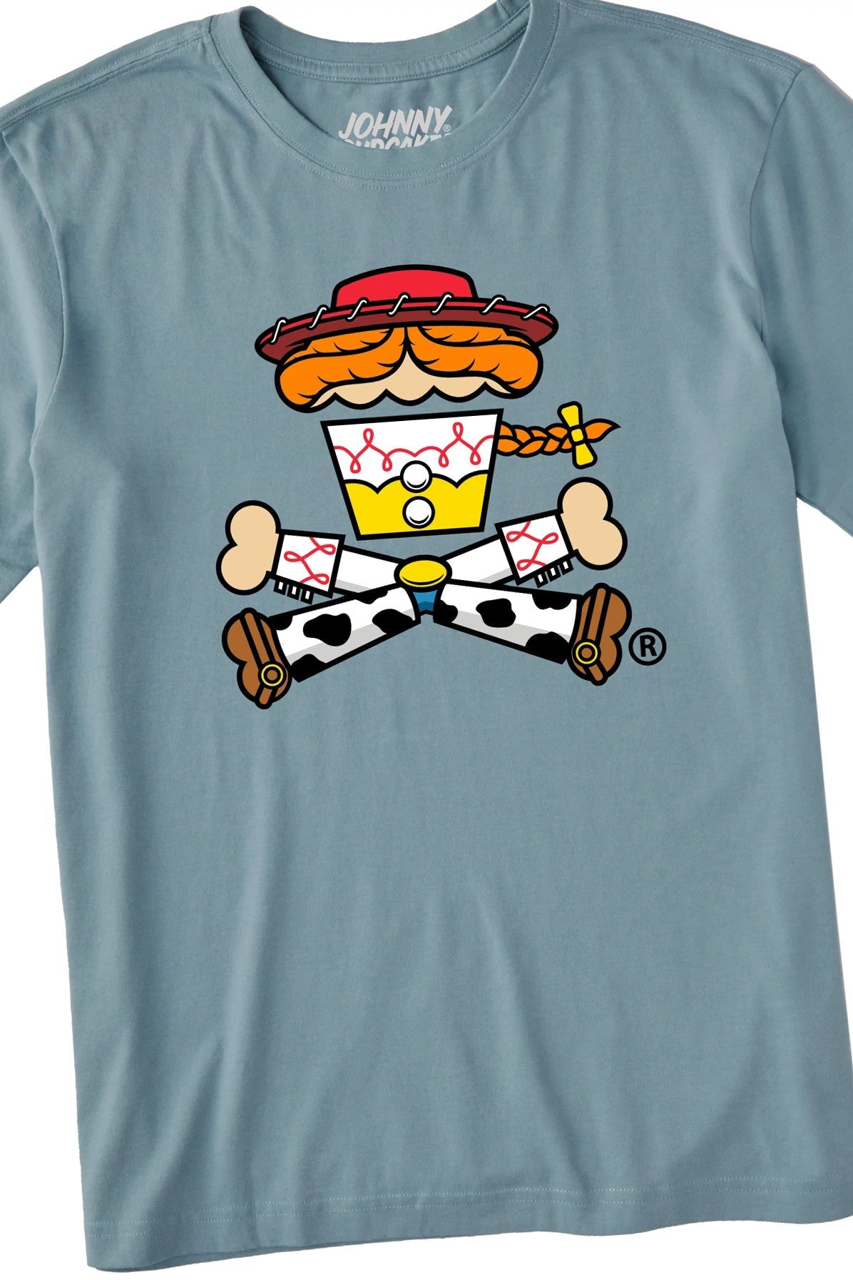Men's Cowgirl Crossbones Short Sleeve Premium Tee