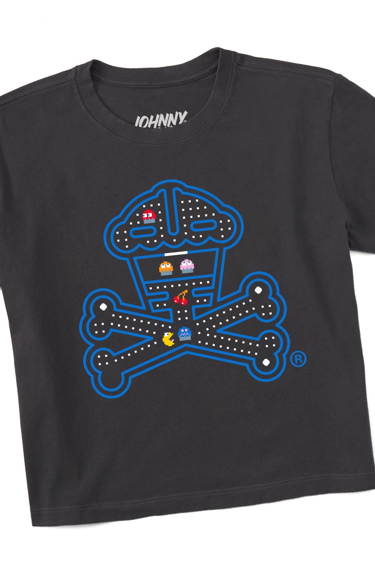 Women's Boxy Snack-Man Crossbones Short Sleeve Premium Tee