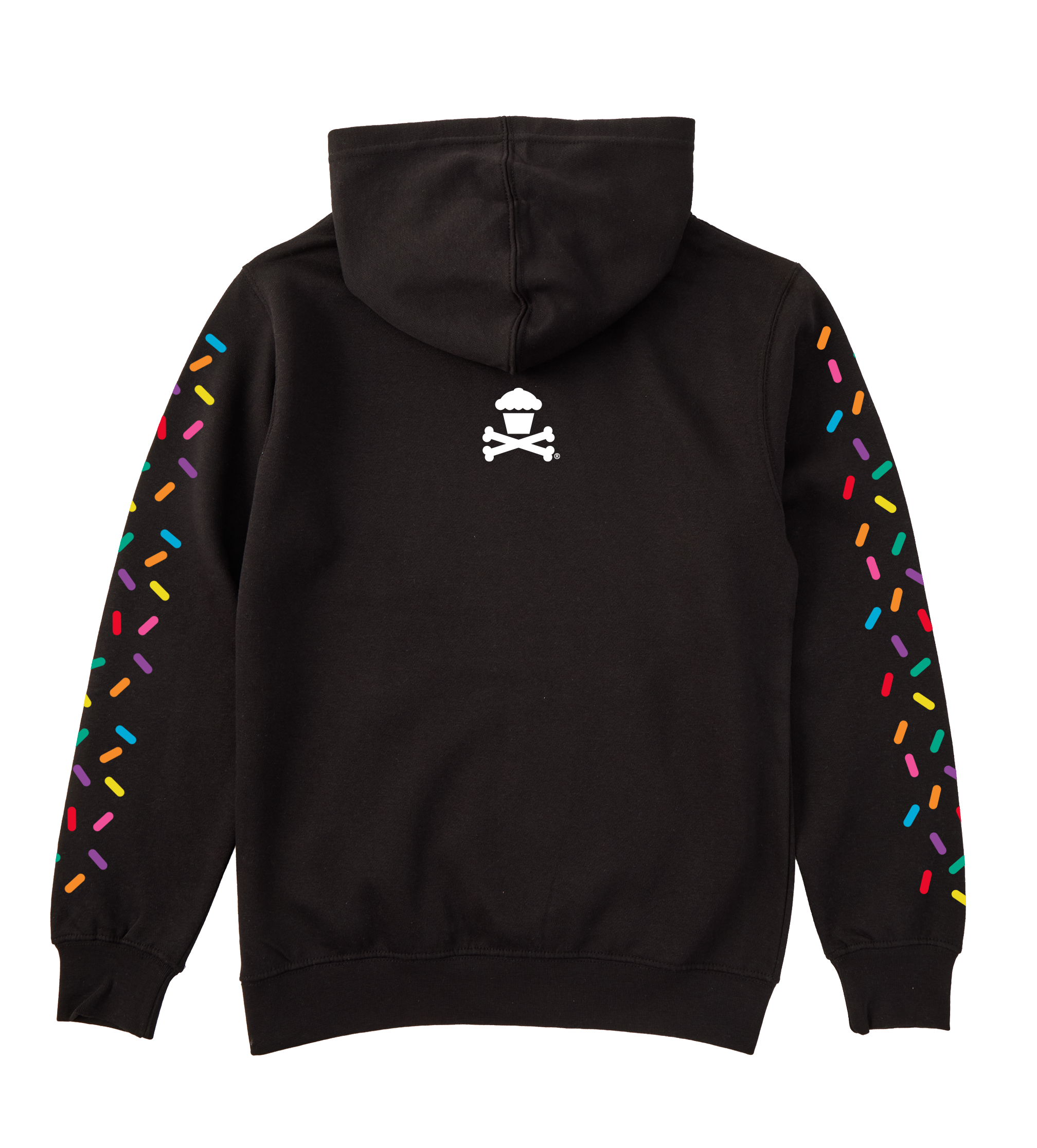Adult Pullover Sweatshirt - Sprinkles Sleeve Basic Mini