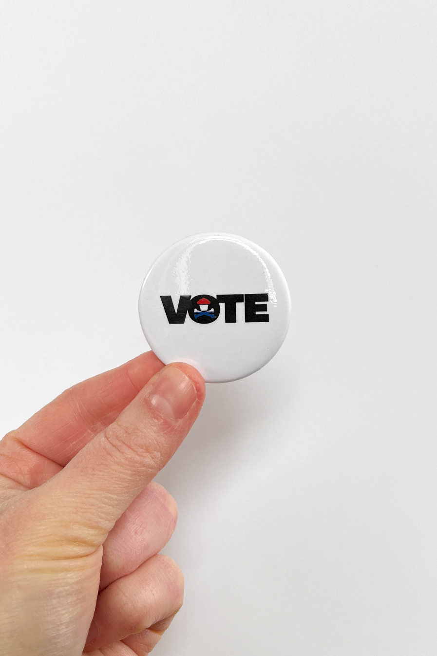 2" Large Pin - Vote
