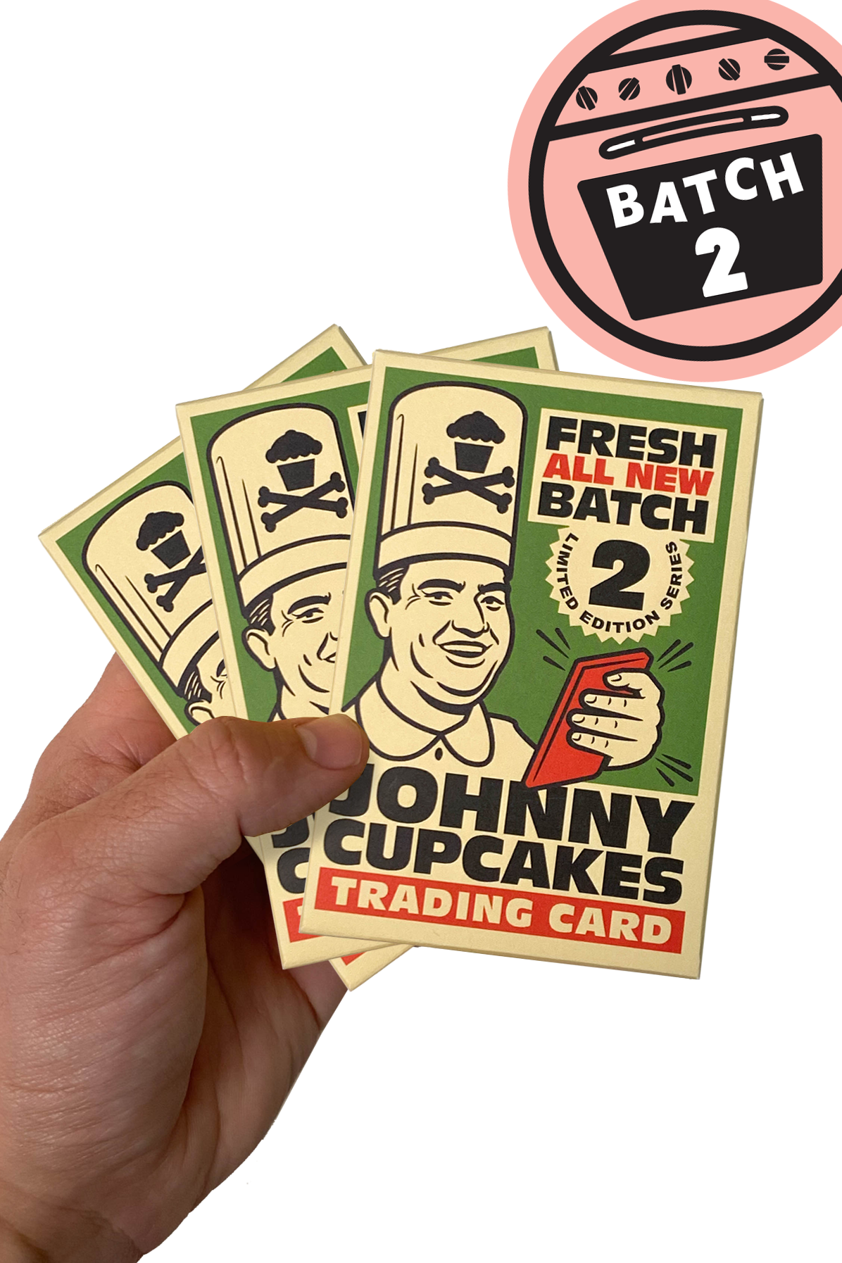 JC Trading Card (Batch 2) - 3 Pack