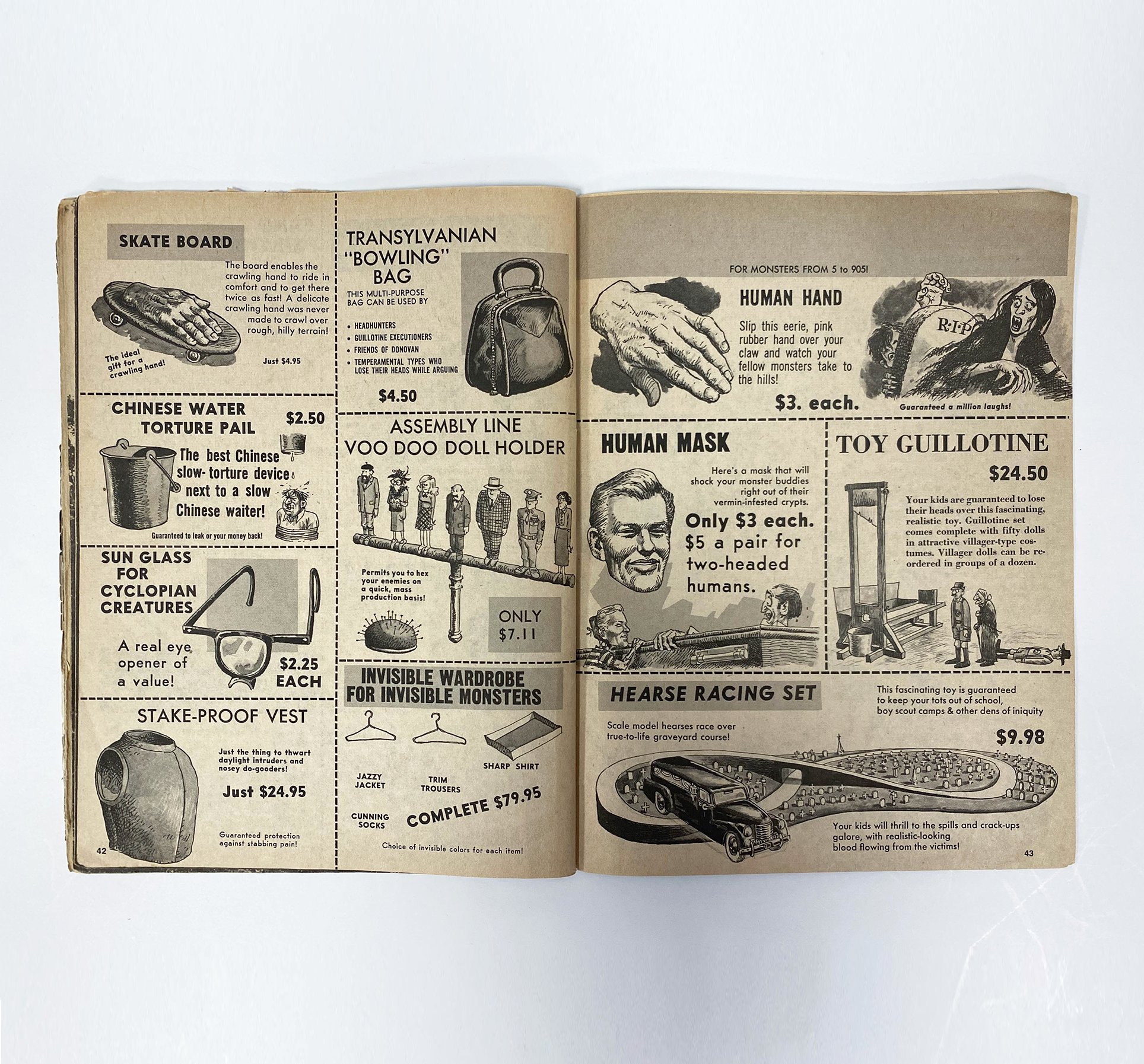 JC Vault - Johnny's Closet / Vintage Cracked Magazine (Late '70s Monster Mash)
