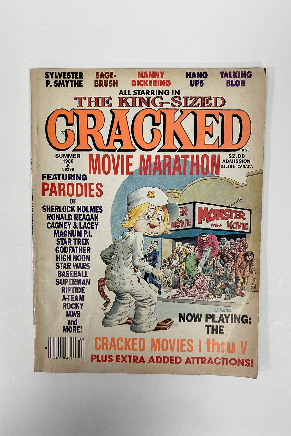 JC Vault - Johnny's Closet / Vintage Cracked Magazine (Mid '80s Movie Munchies)