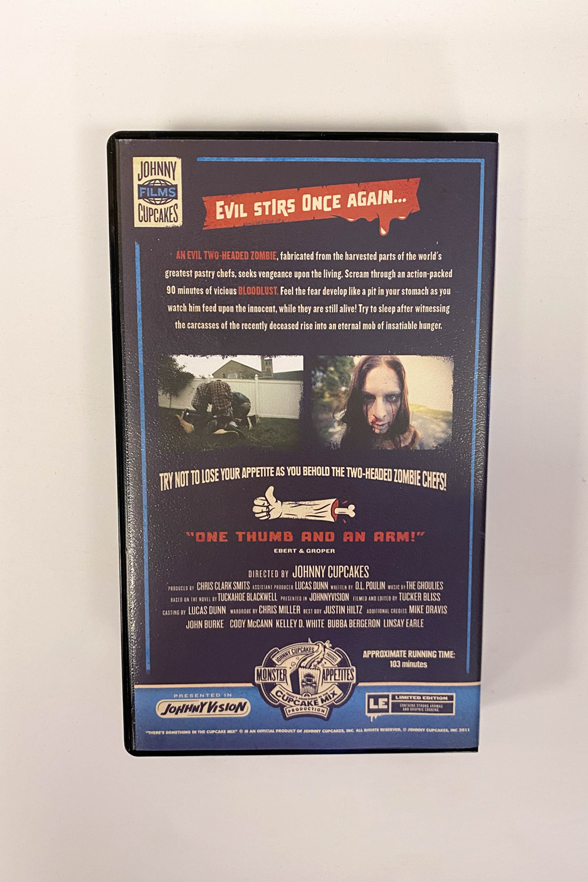 JC Vault - Zombie Chefs VHS Packaging Only (SITCM Series 6)