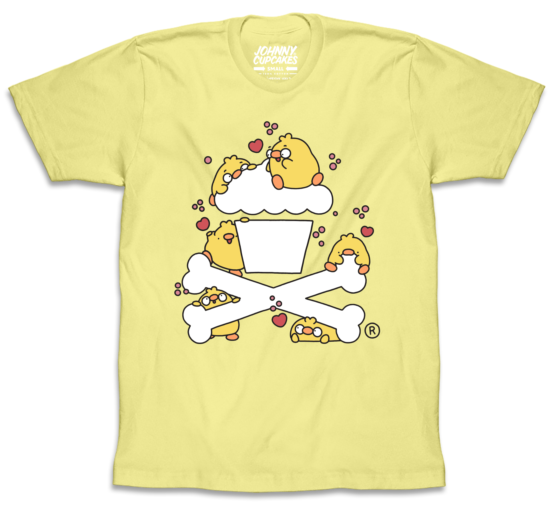 JC Vault - Adult 2XL - Birbs Crossbones Yellow Variant (Artist Series w/ KennysGifs)
