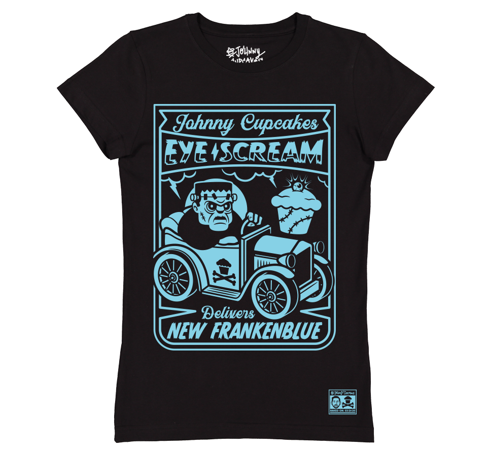 JC Vault - Women's Fitted Medium - Frankenblue Eye Scream