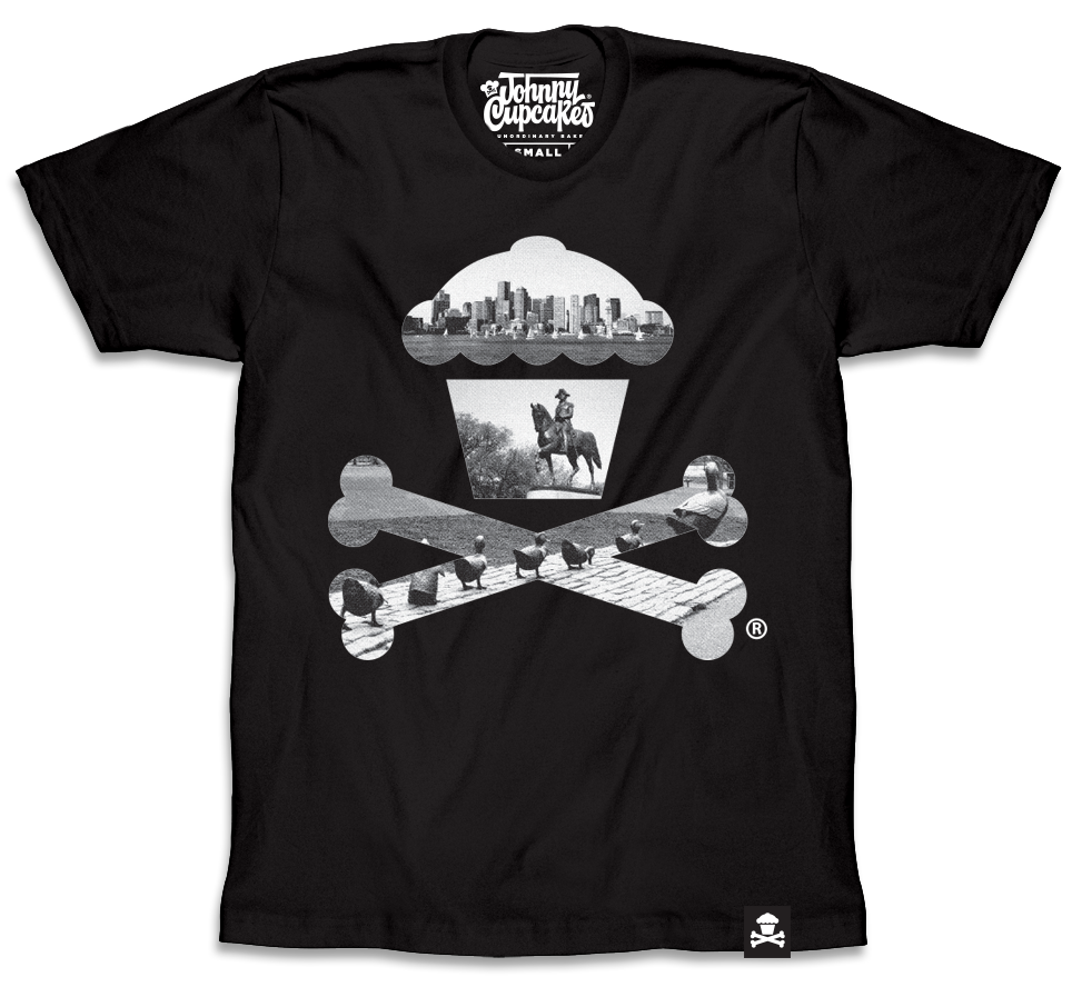 $10 Sale Tee - Boston Photo Crossbones