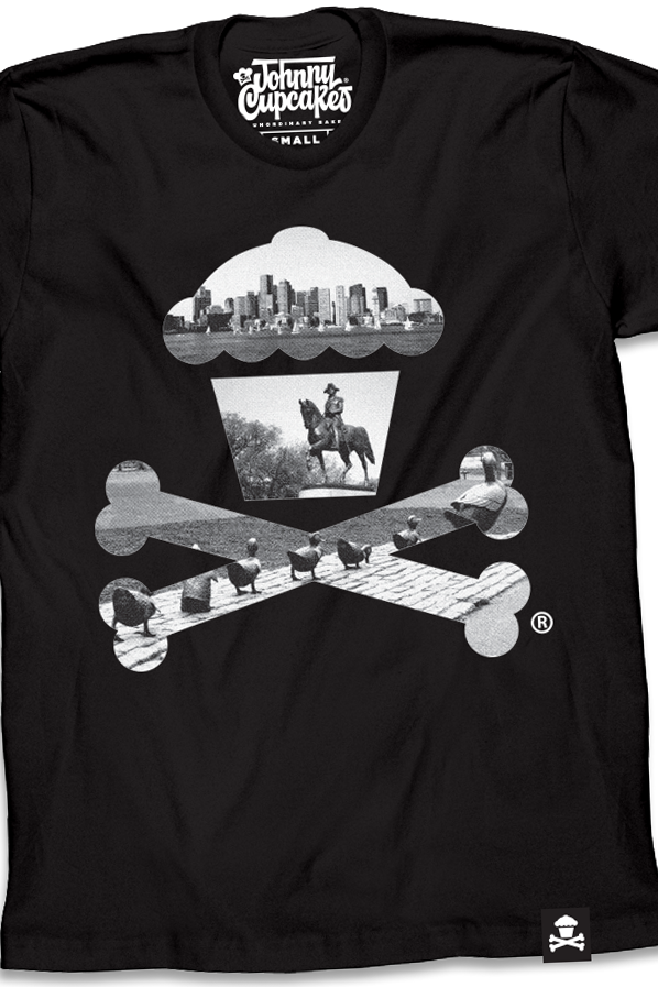 $10 Sale Tee - Boston Photo Crossbones