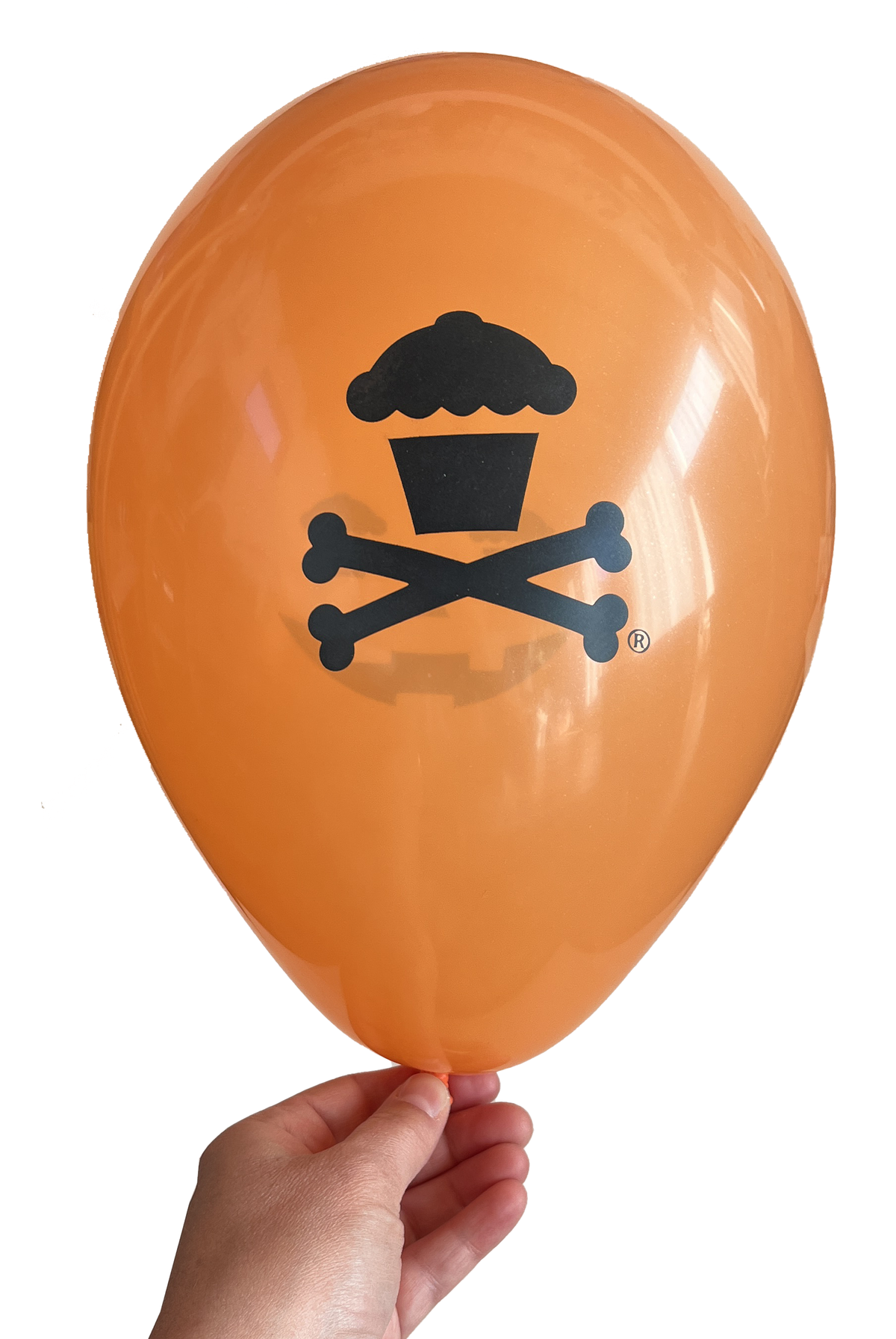 JC Vault - 6 Pk Latex Balloons / Reversible Orange Cake-O-Lantern