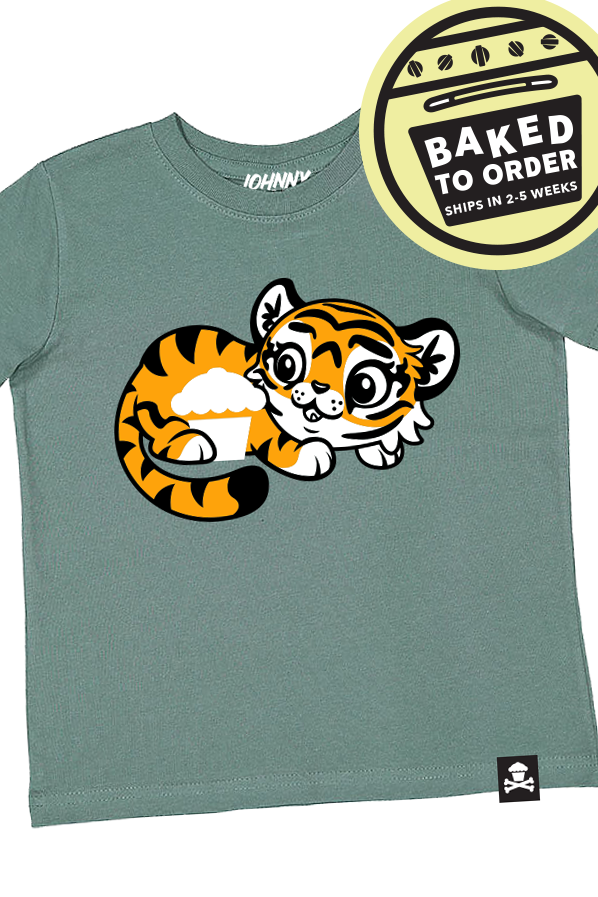 KIDS - Tiger Tee w/ Sticker