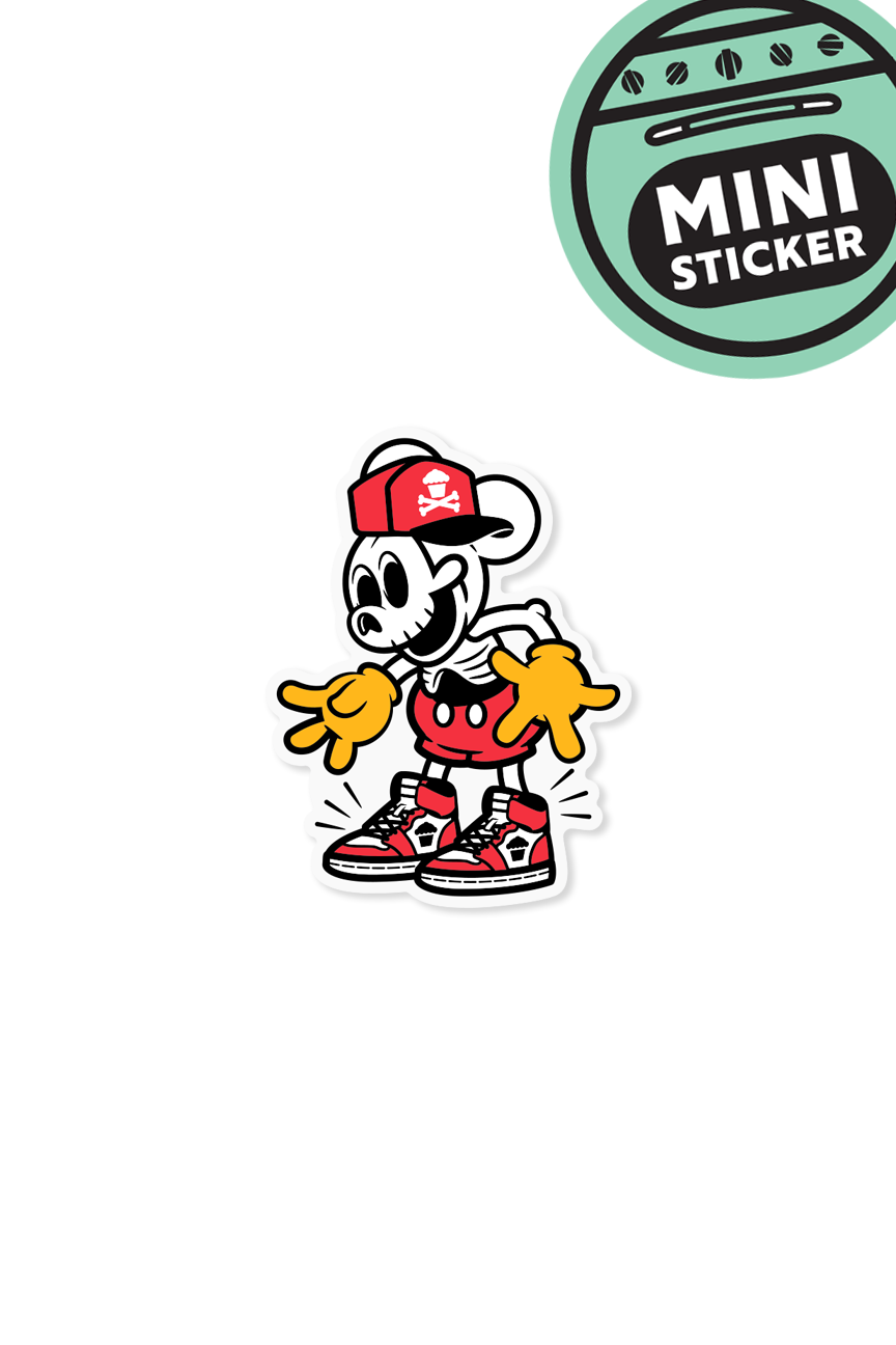 MINI STICKER - Cartoon Cupkicks
