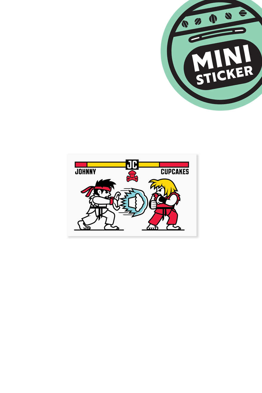 MINI STICKER - Sweet Fighter