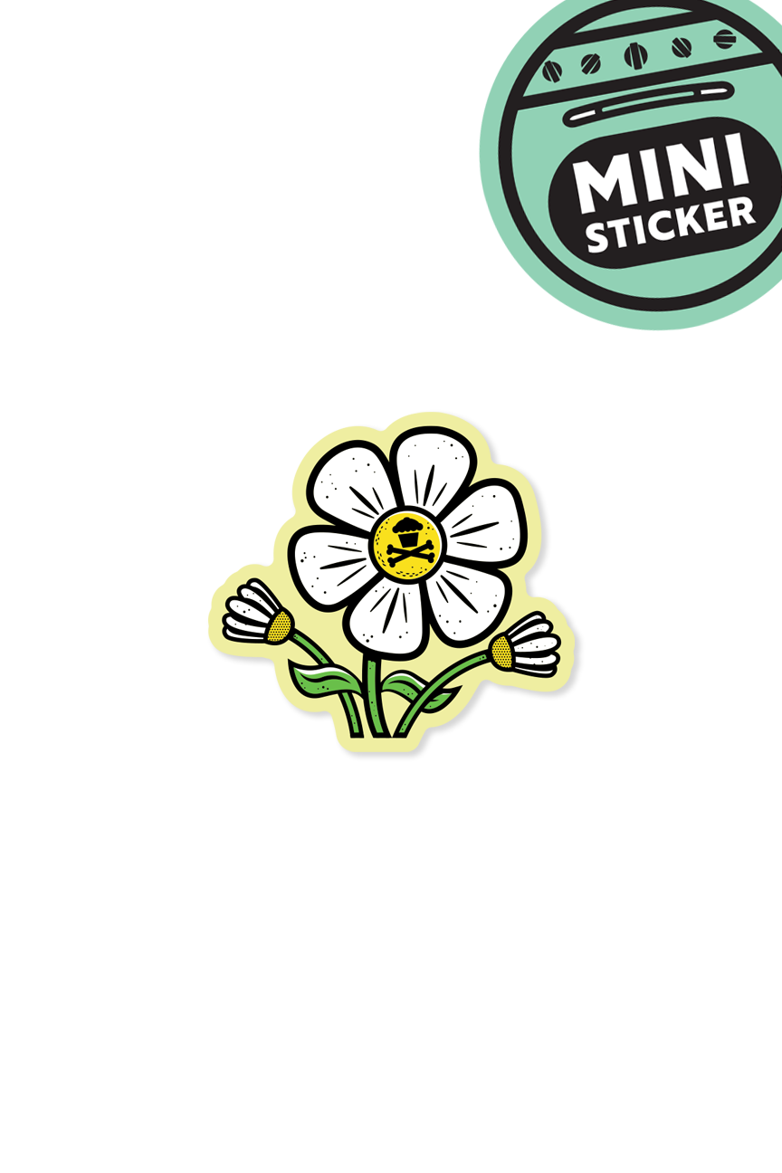 MINI STICKER - Yellow Daisy Desserts