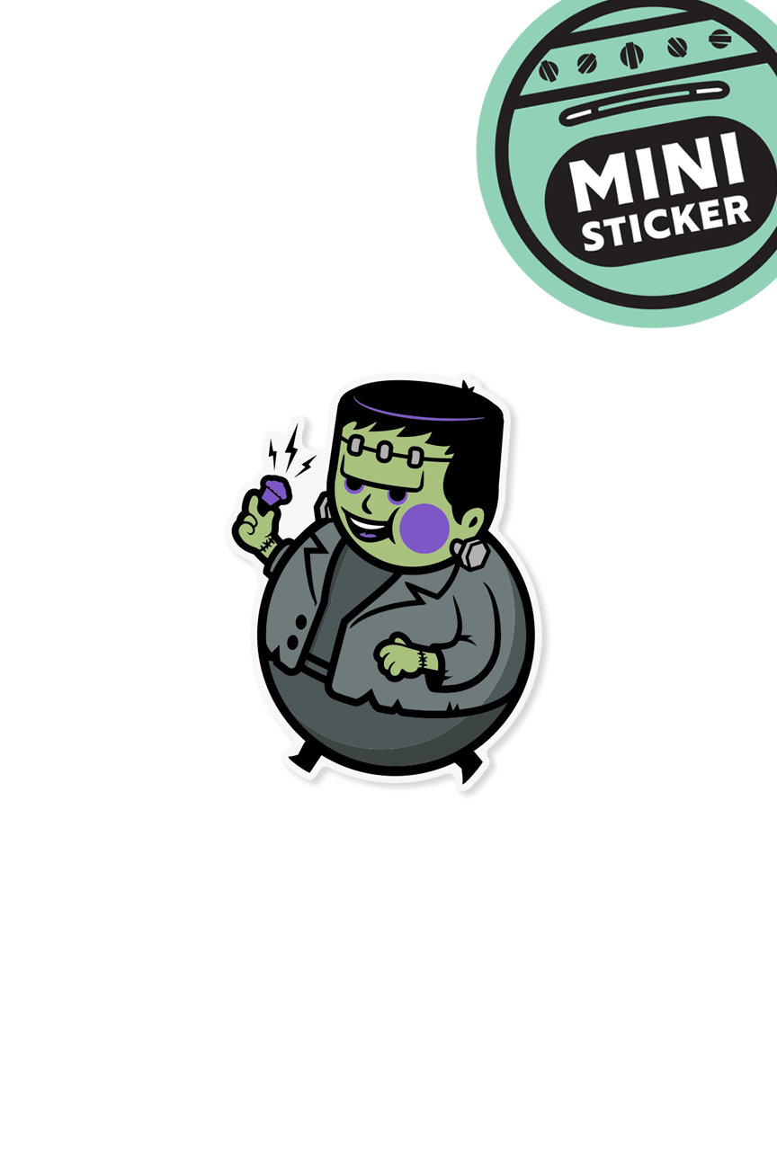 MINI STICKER - Big Kid Franky