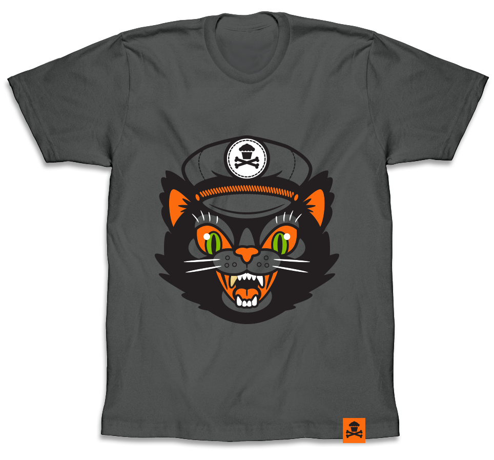JC Vault - Adult Medium - Biker Cat / Sample