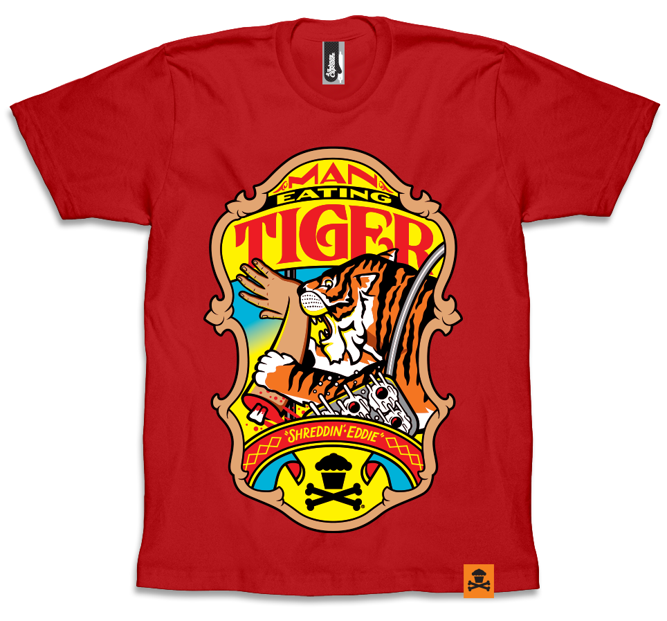 JC Vault - Adult Medium - Man Eating Tiger #'d 25/150 (SITCM Series 5)