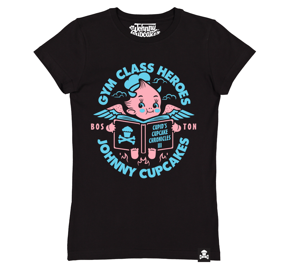 JC Vault - Women's Fitted Medium - Cupid's Cupcake Chronicles '18 (Official Gym Class Heroes Collab)