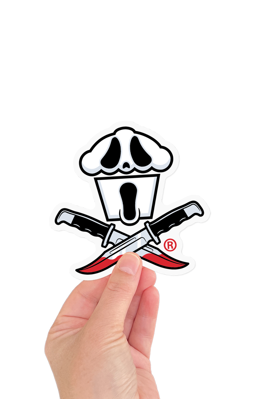 6 STICKER BUNDLE - Slasher Crossbones
