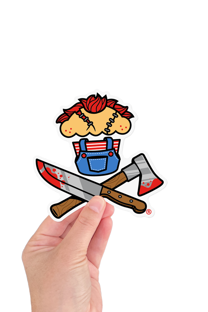 6 STICKER BUNDLE - Slasher Crossbones