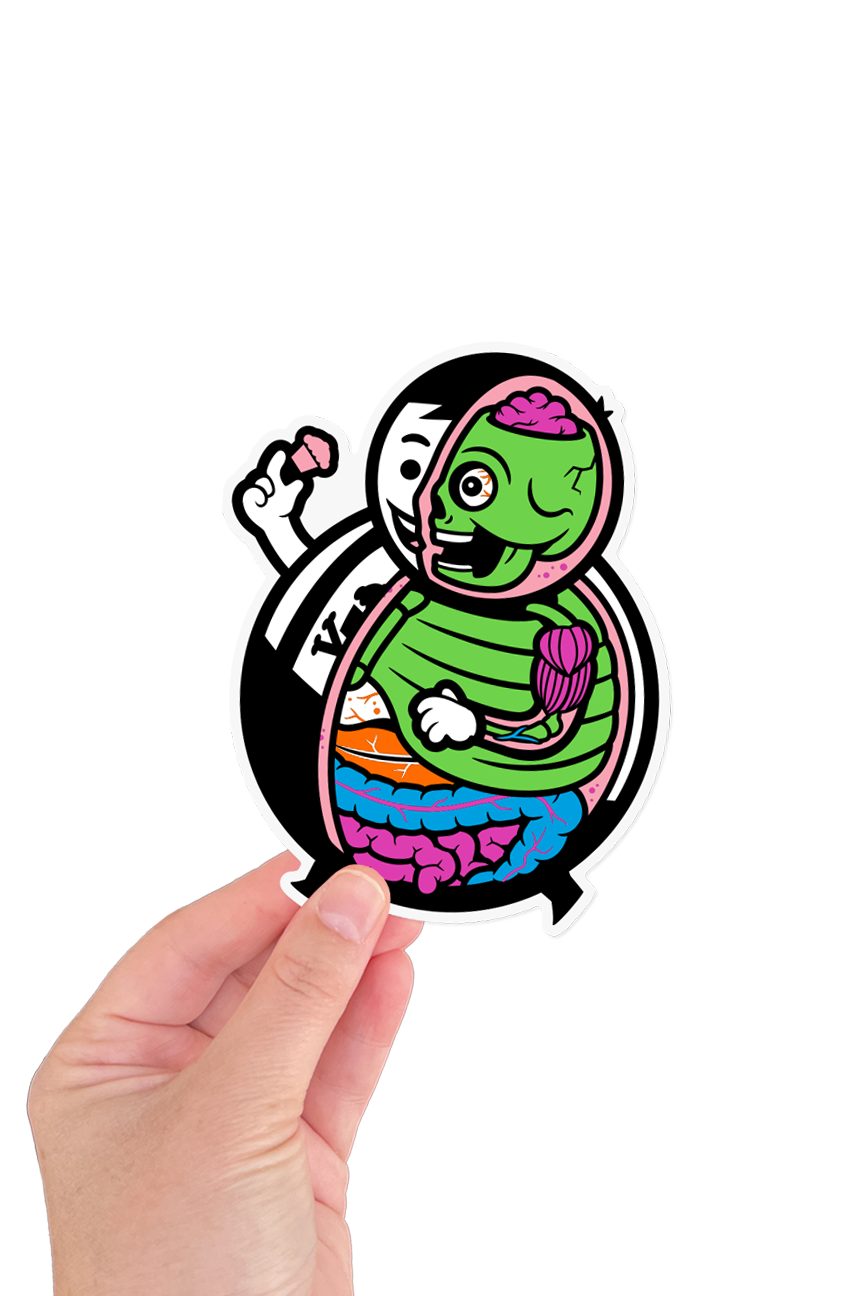 6 STICKER BUNDLE - Str-EAT-wear
