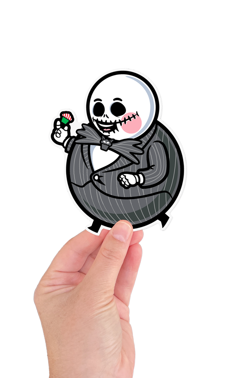 STICKER - Big Kid Skullington