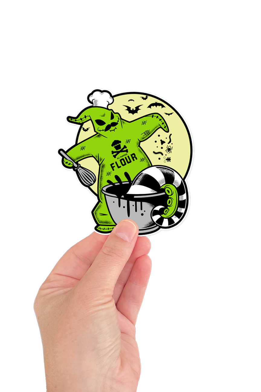6 STICKER BUNDLE - Nightmare Before Cakemas