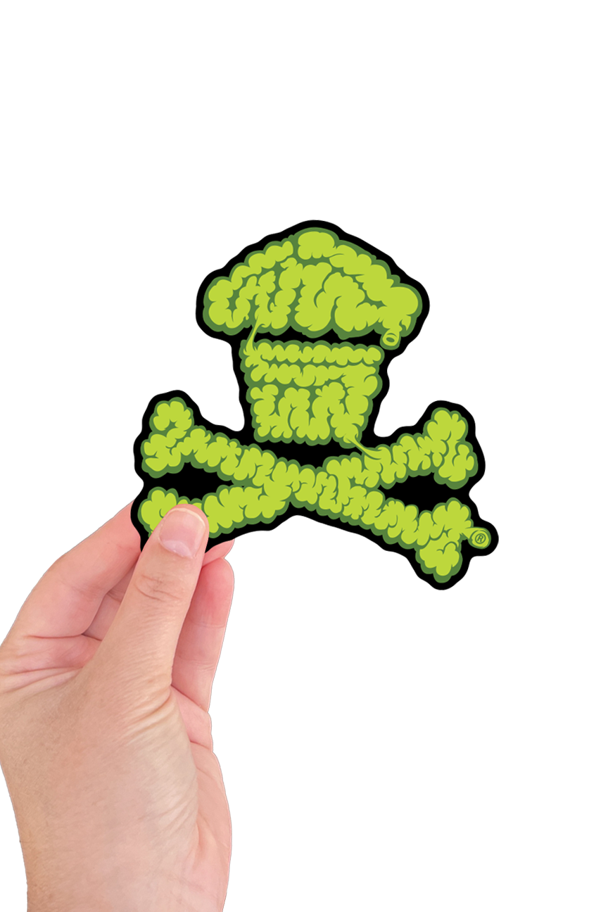 6 STICKER BUNDLE - Halloween Pattern Crossbones