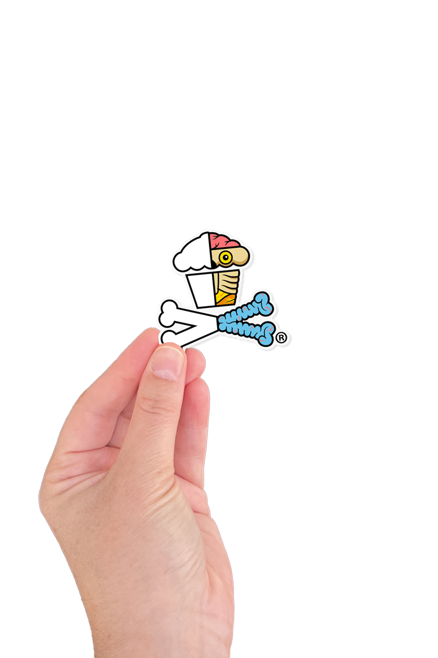 MINI STICKER - Dissect Crossbones