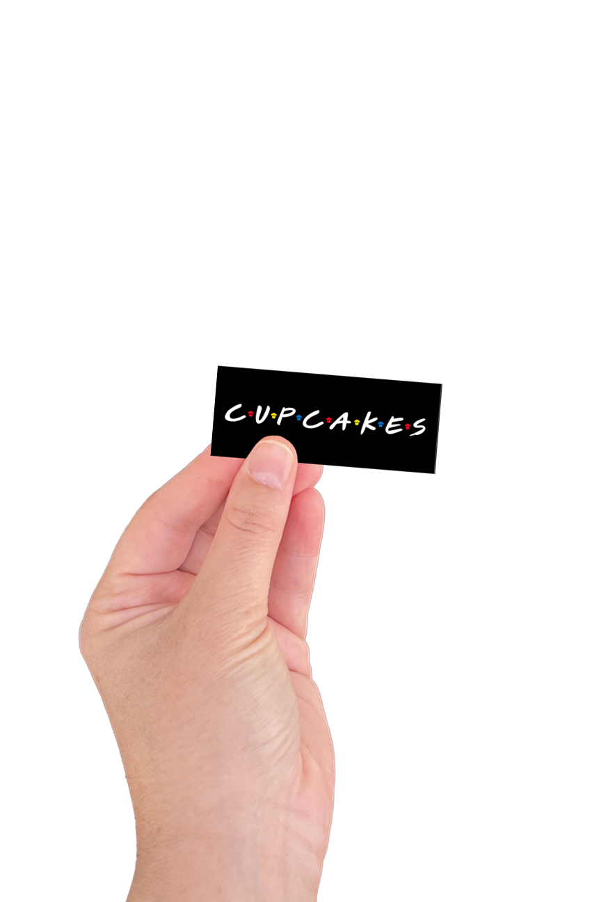 MINI STICKER - C.U.P.C.A.K.E.S