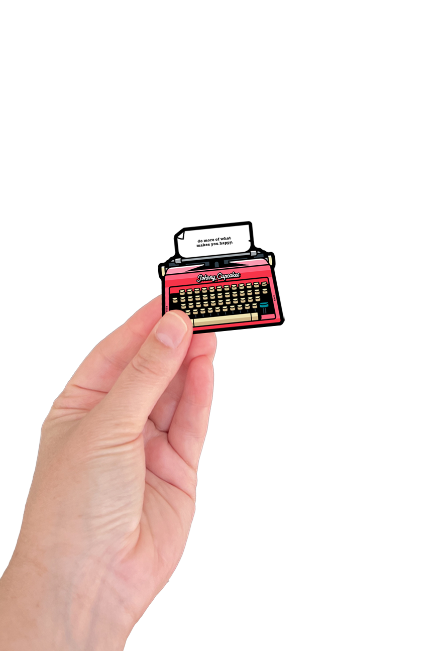 MINI STICKER - Typewriter