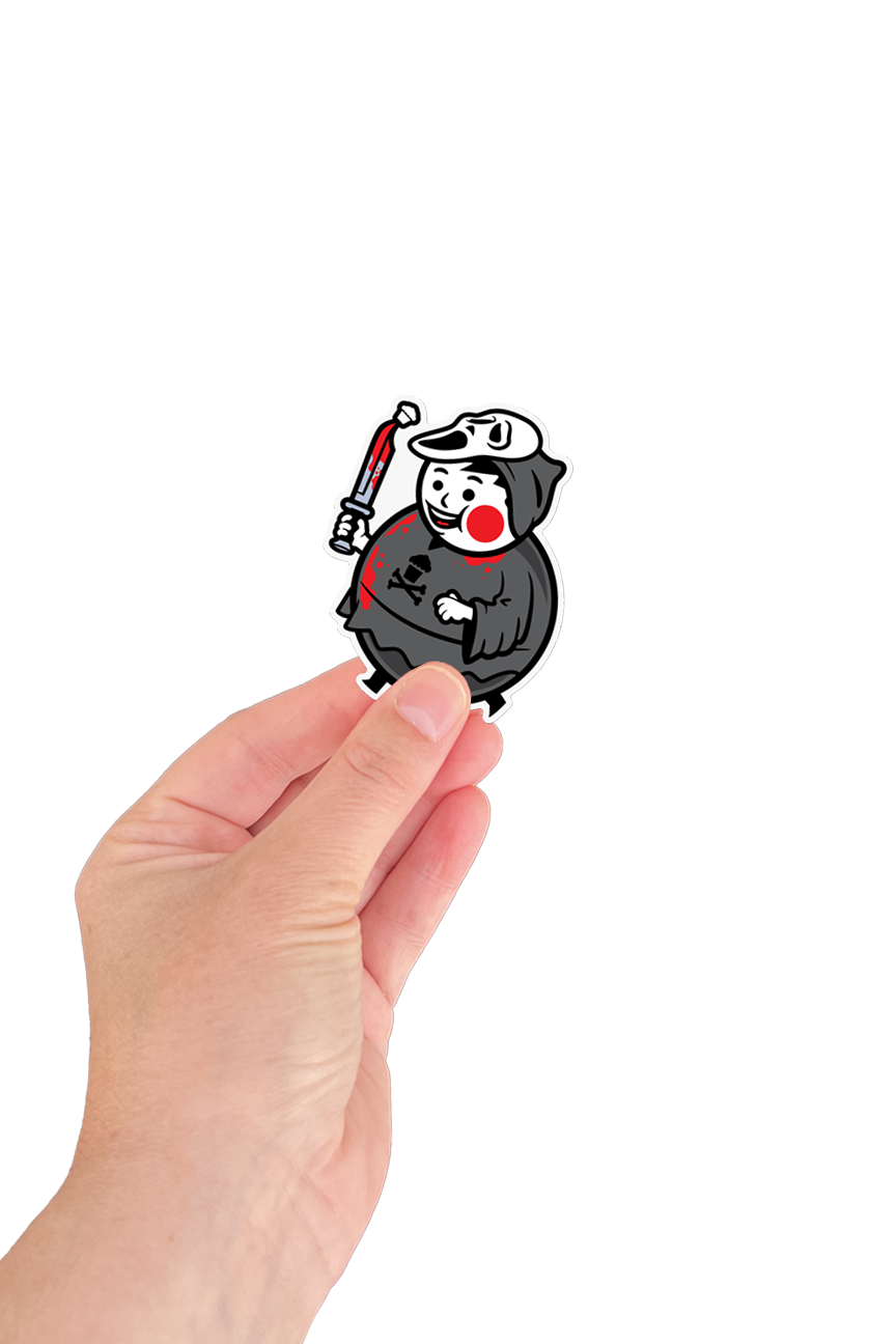 6 MINI STICKER BUNDLE - Horror Big Kids