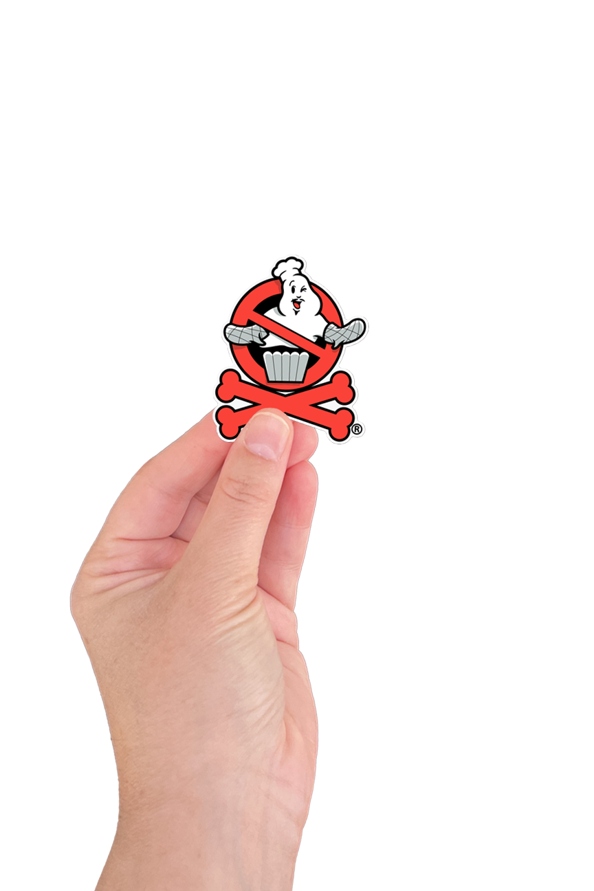 MINI STICKER - Ghostbakers Crossbones