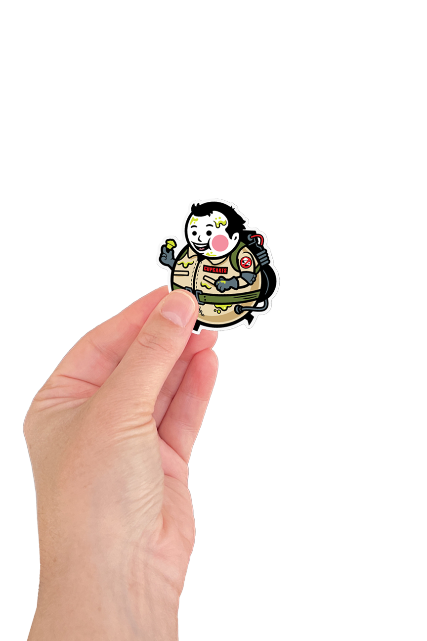 6 MINI STICKER BUNDLE - Ghostbakers