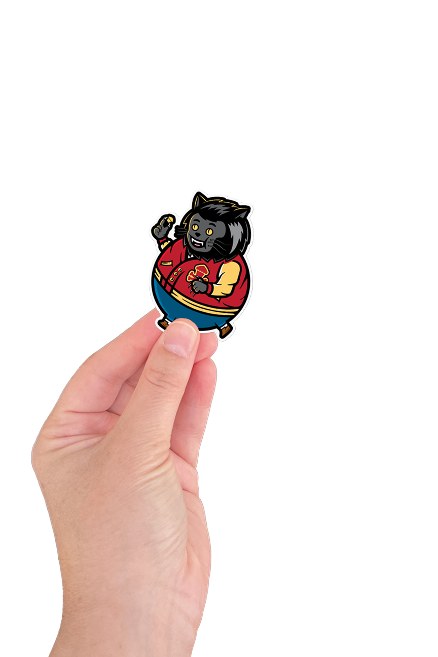 MINI STICKER - Big Kid Lycanthriller