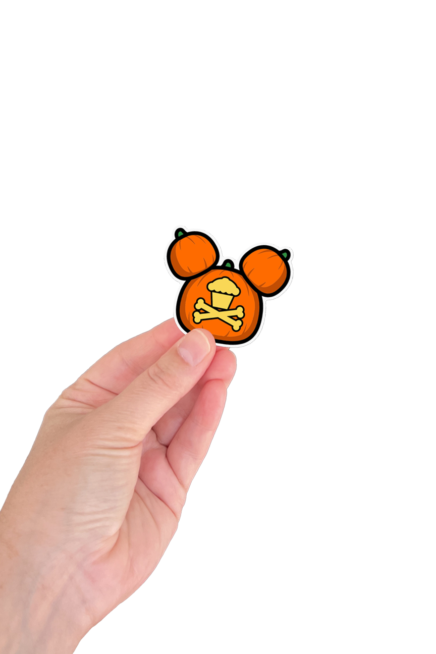 MINI STICKER - Pumpkin Mouse