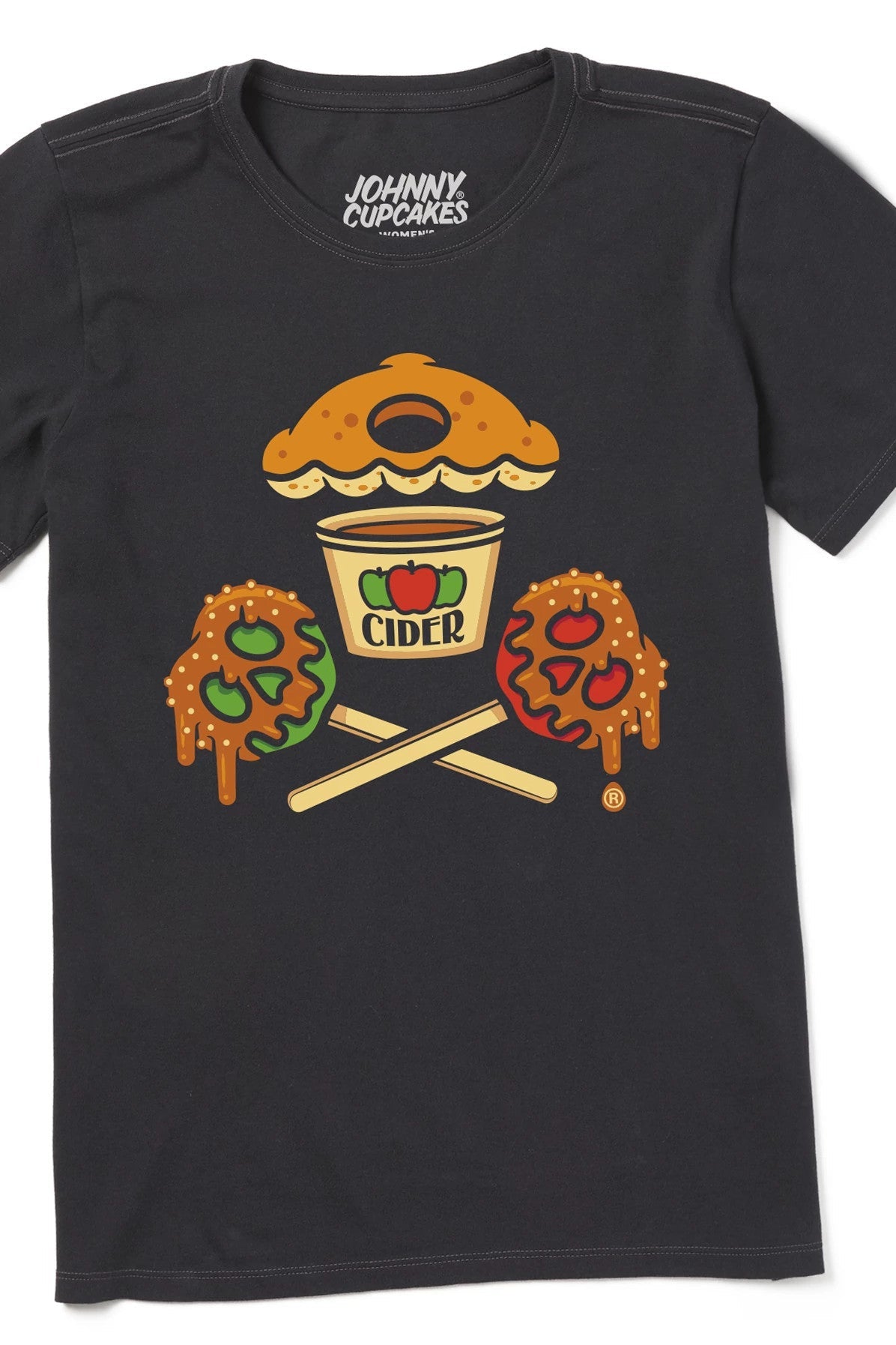 Women's Apple Picking Crossbones Short Sleeve Premium Tee