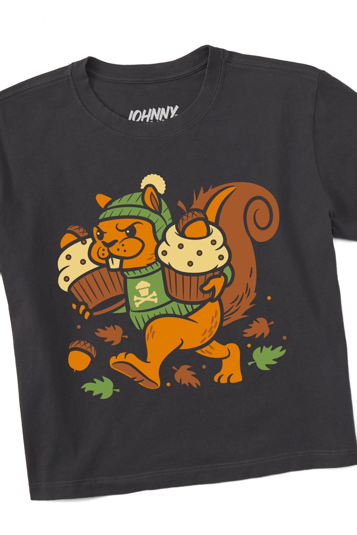 Women's Boxy Squirrel Sweets Short Sleeve Premium Tee
